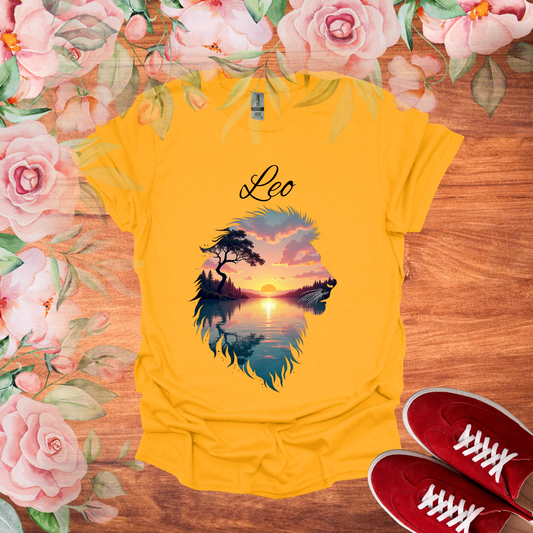 Sunset Leo T-Shirt