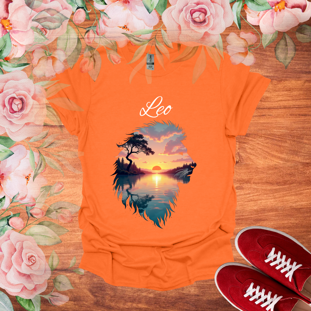 Sunset Leo T-Shirt