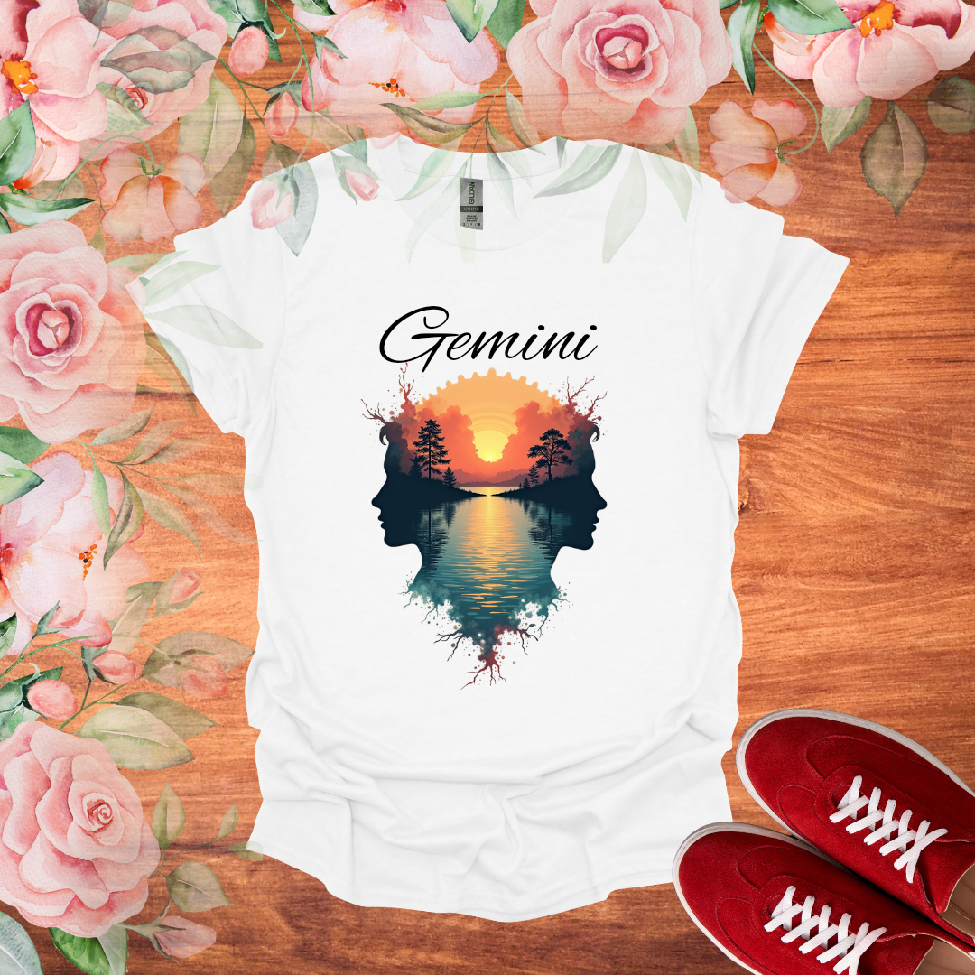 Sunset Gemini T-Shirt