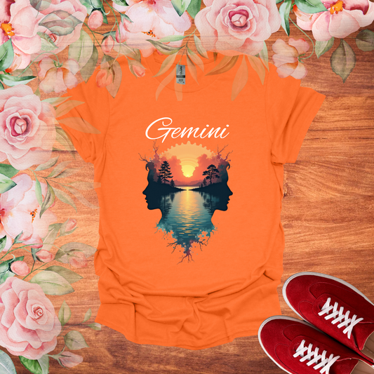 Sunset Gemini T-Shirt