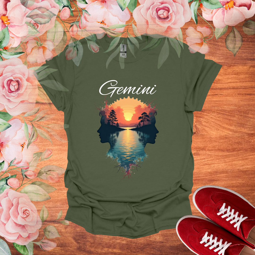 Sunset Gemini T-Shirt