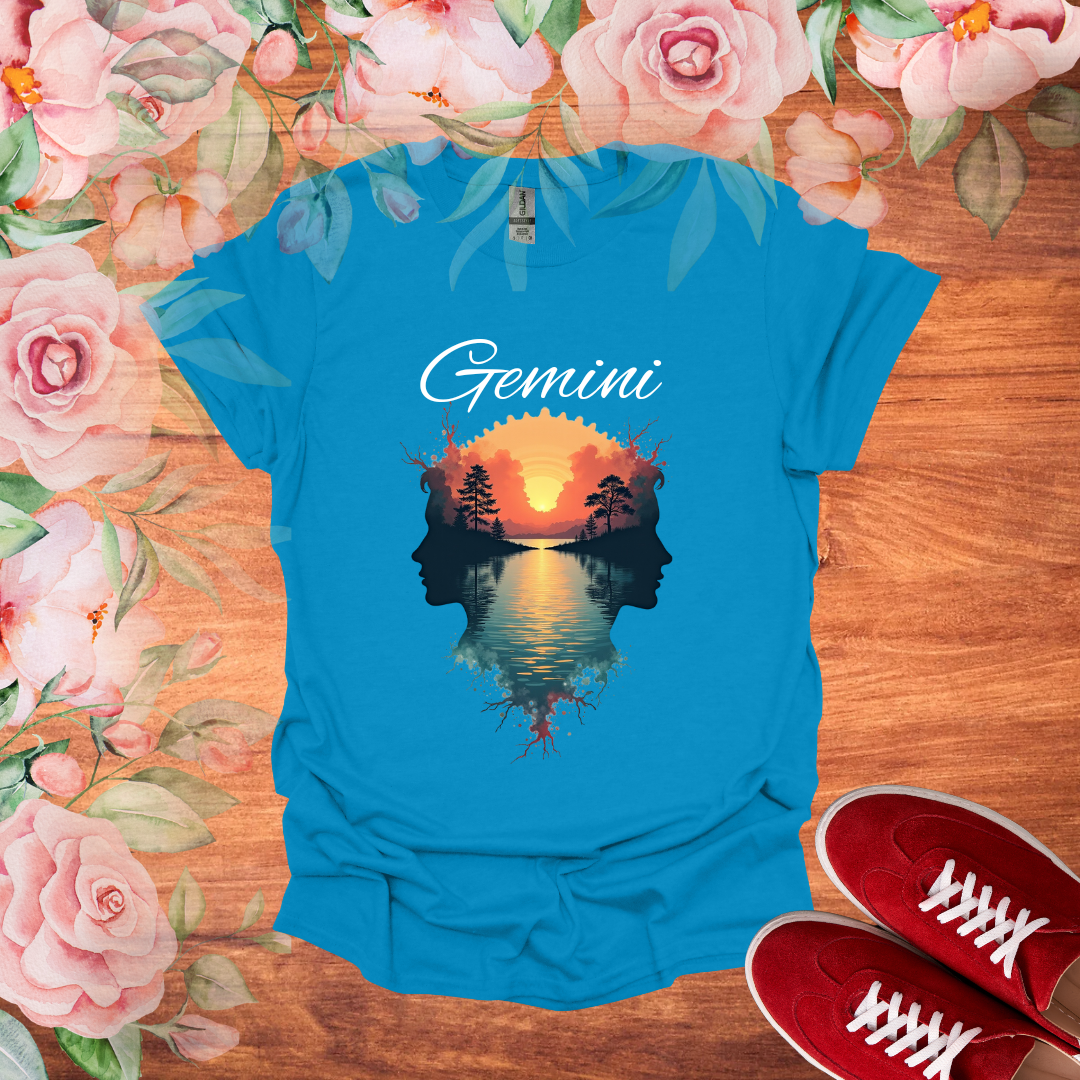 Sunset Gemini T-Shirt