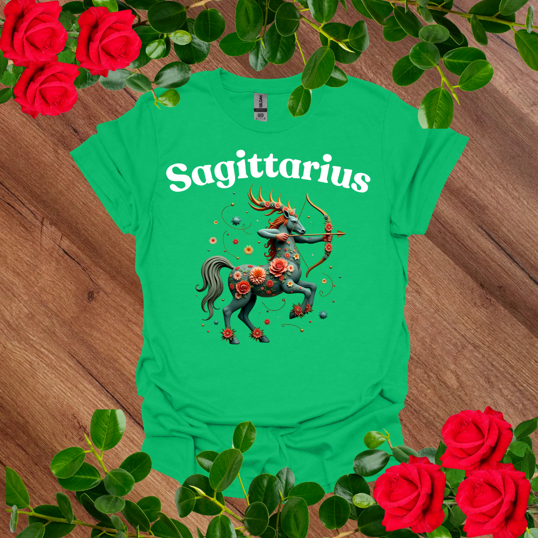 Floral Sagittarius T-Shirt