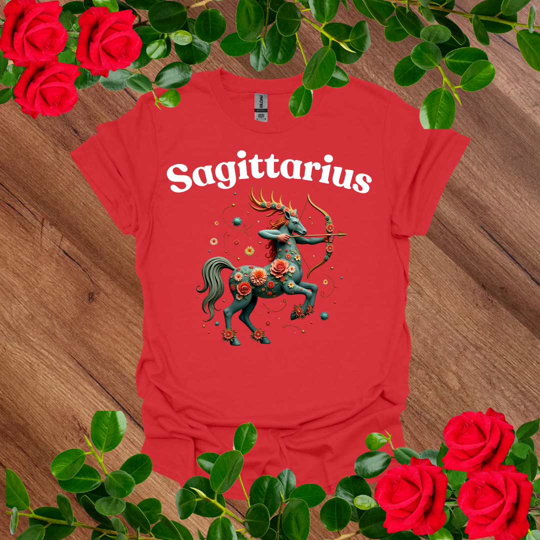 Floral Sagittarius T-Shirt