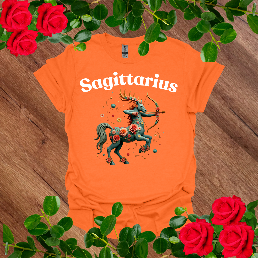 Floral Sagittarius T-Shirt