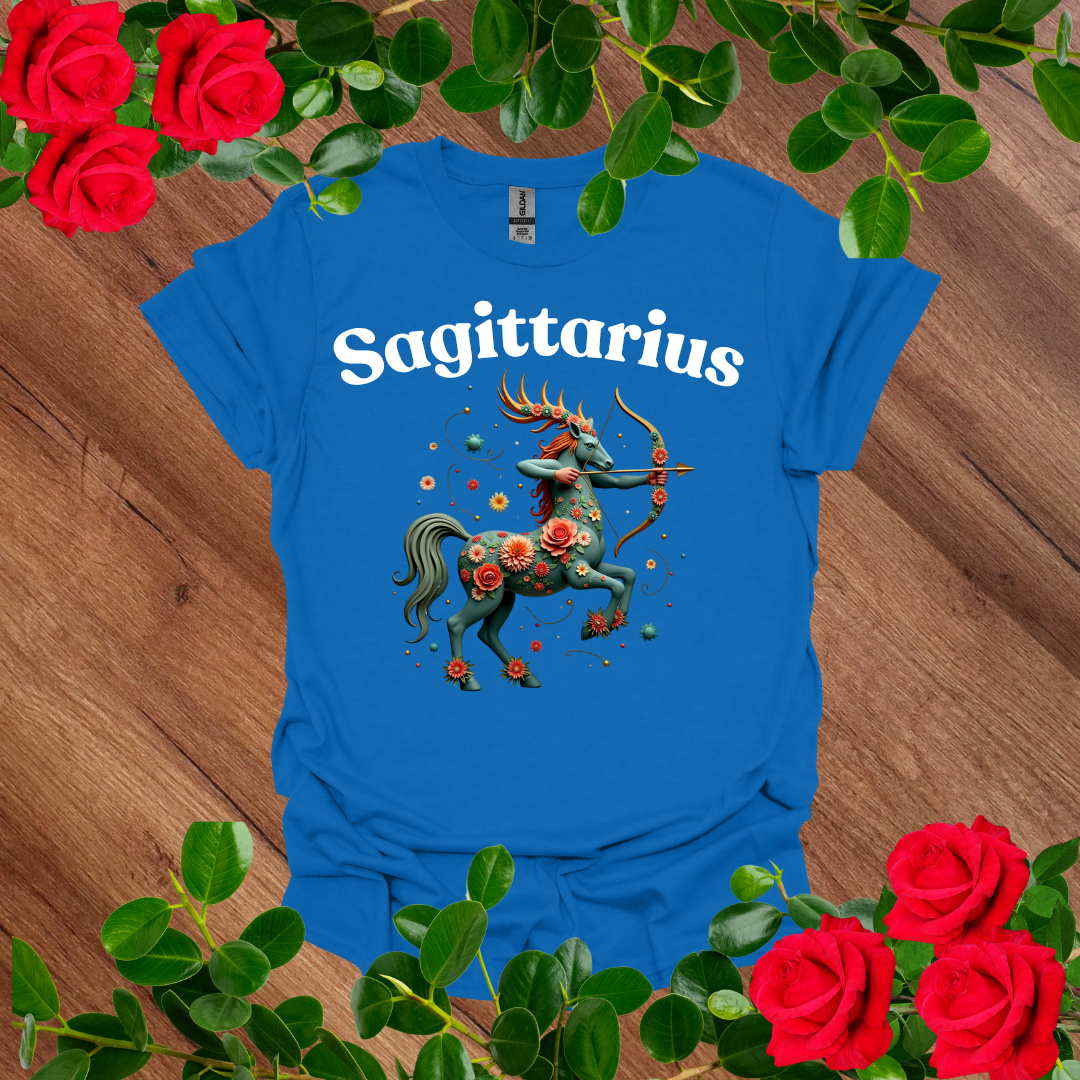 Floral Sagittarius T-Shirt