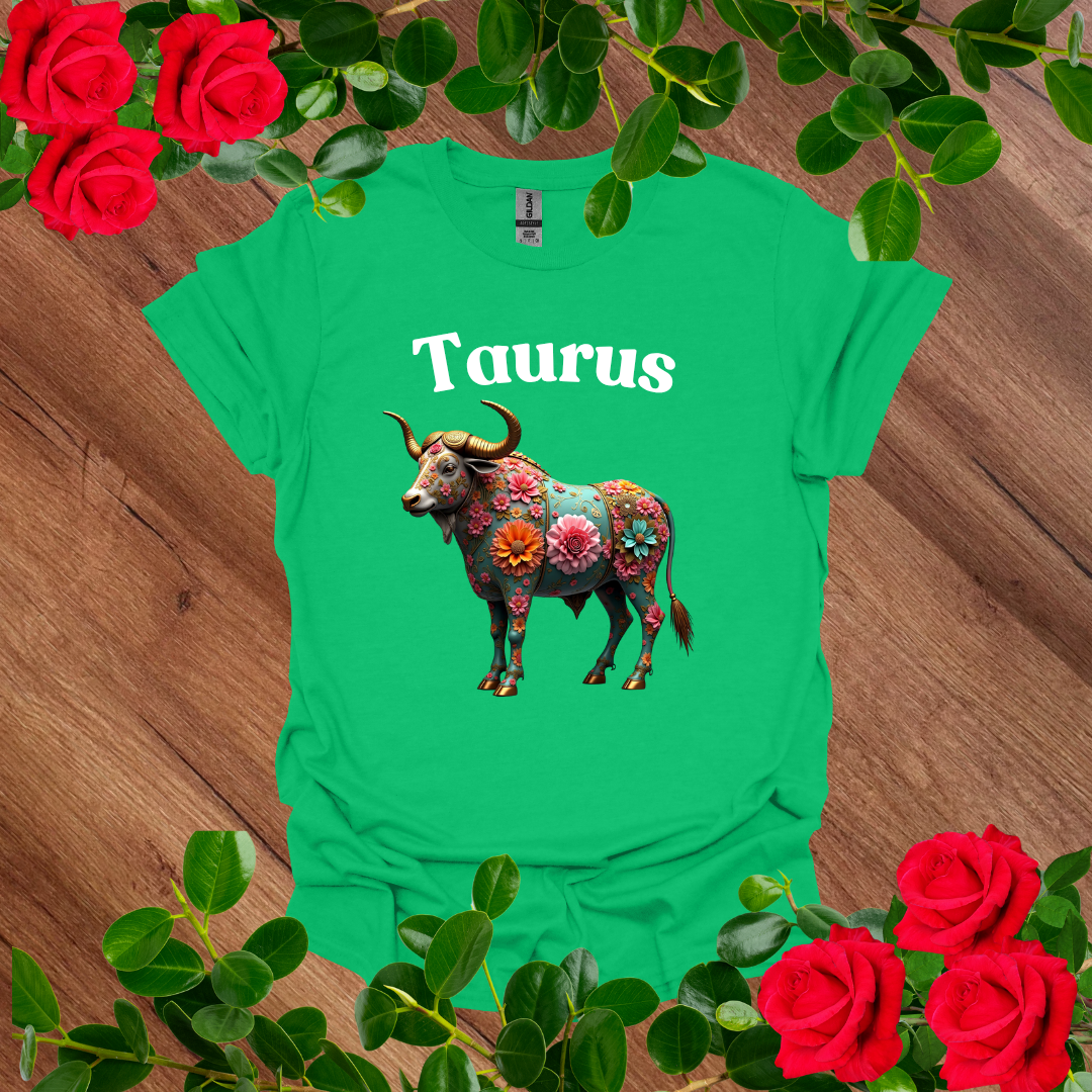 Floral Taurus T-Shirt