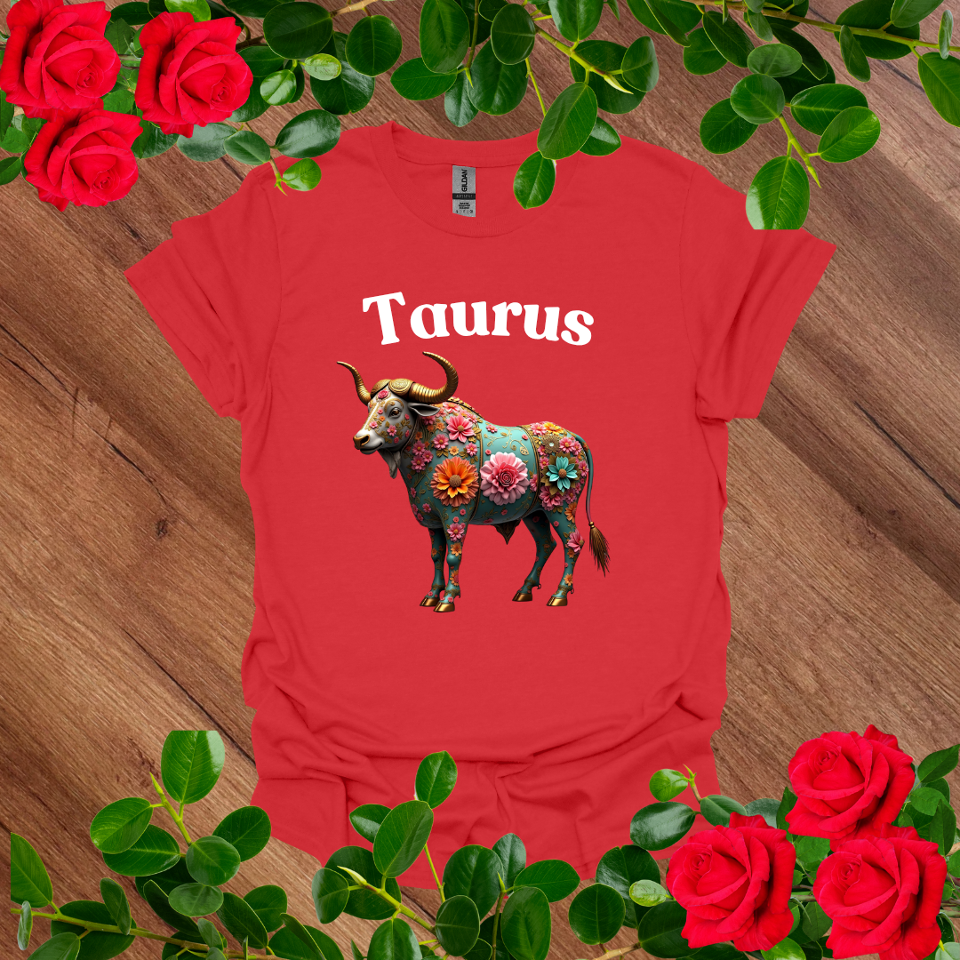 Floral Taurus T-Shirt