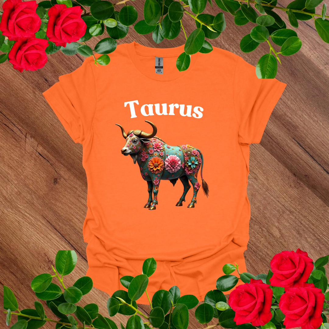 Floral Taurus T-Shirt