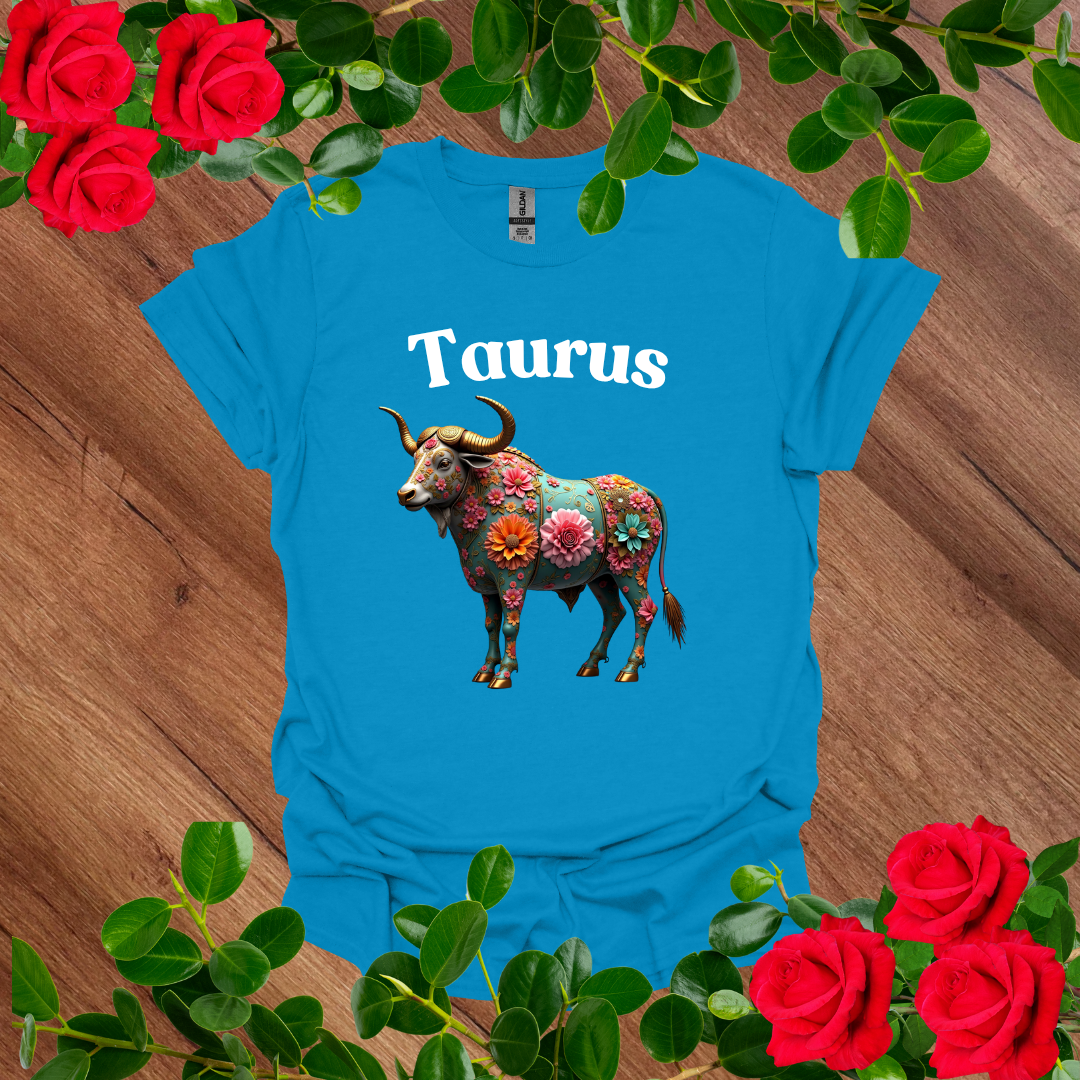 Floral Taurus T-Shirt