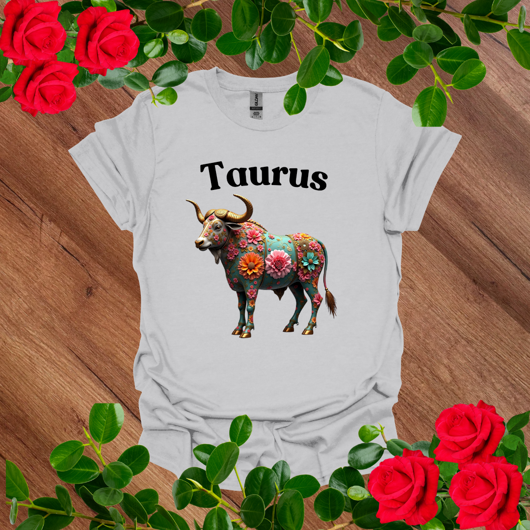 Floral Taurus T-Shirt