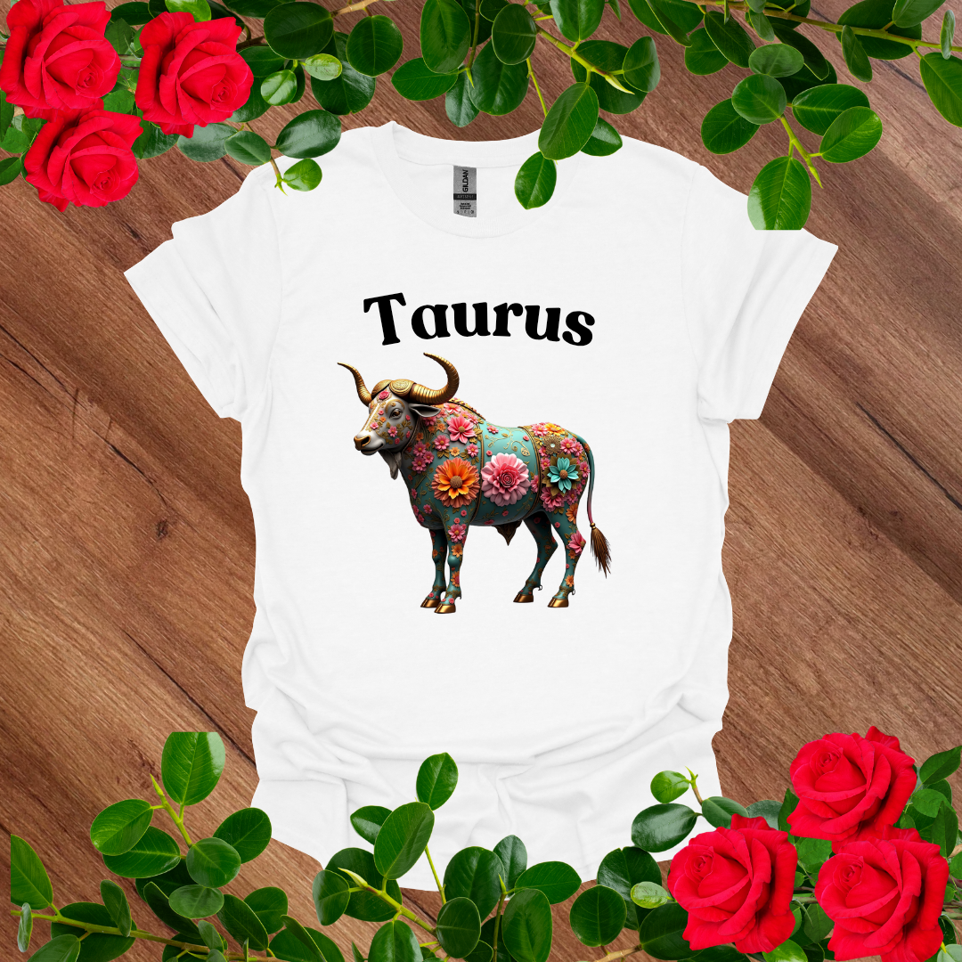 Floral Taurus T-Shirt