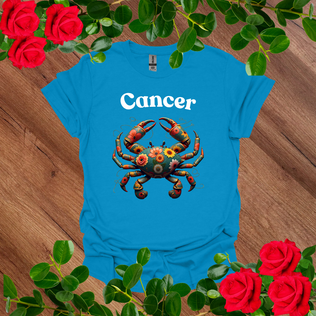 Floral Cancer T-Shirt