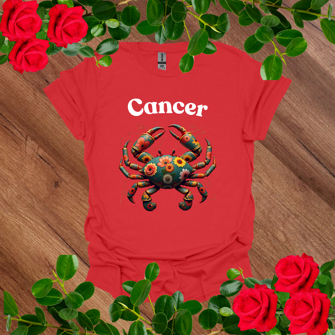 Floral Cancer T-Shirt