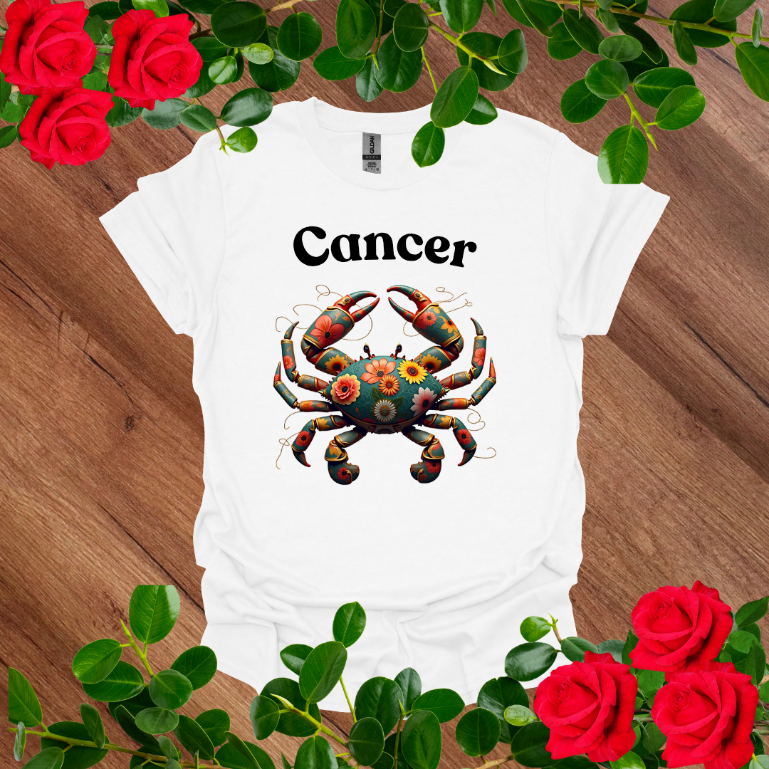 Floral Cancer T-Shirt