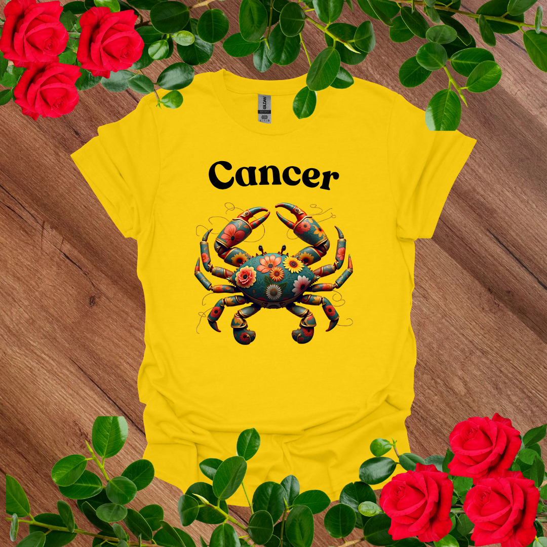 Floral Cancer T-Shirt