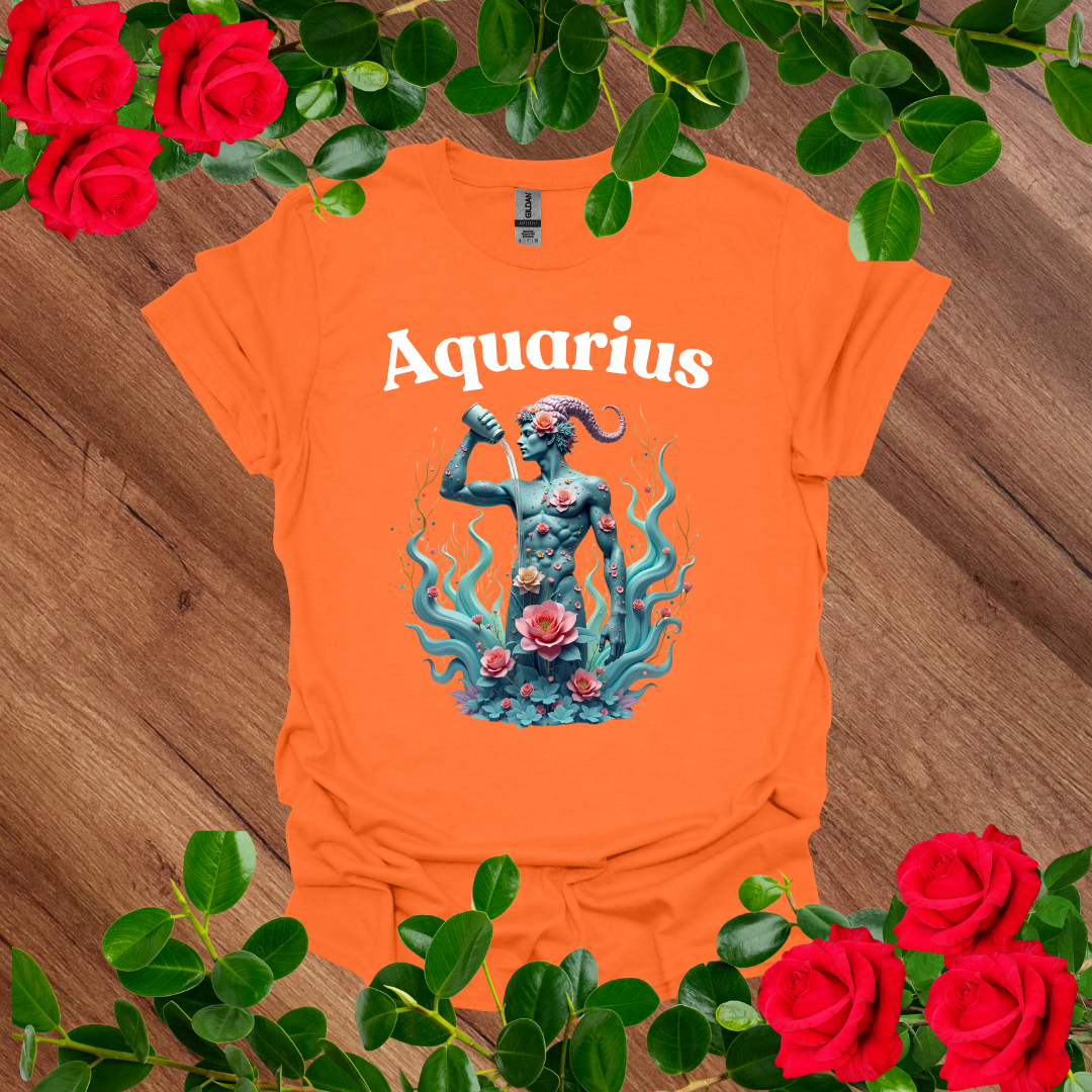 Floral Aquarius T-Shirt