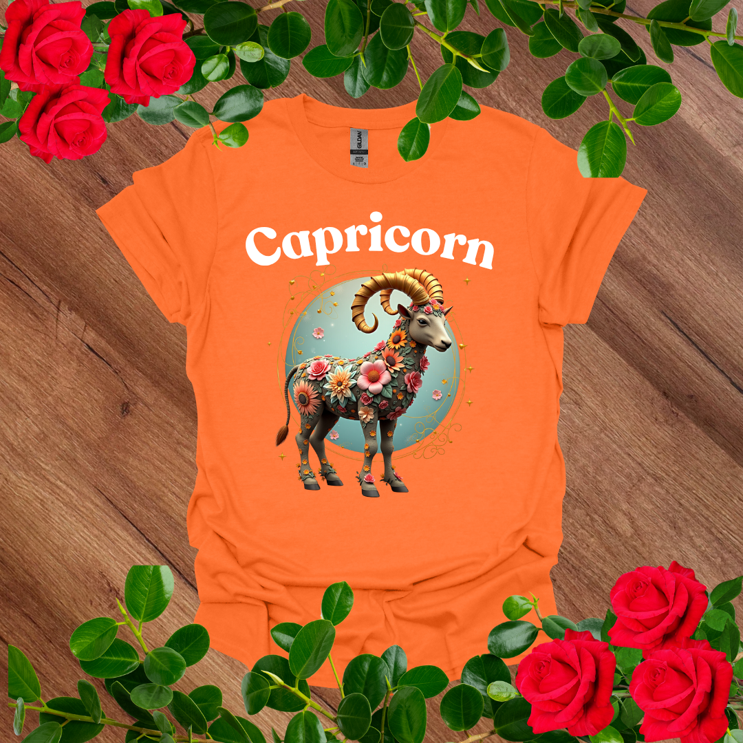 Floral Capricorn T-Shirt