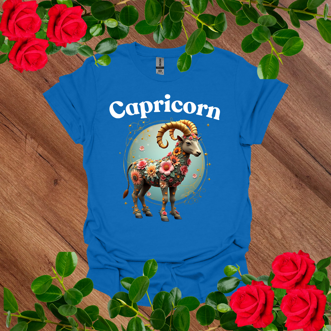 Floral Capricorn T-Shirt