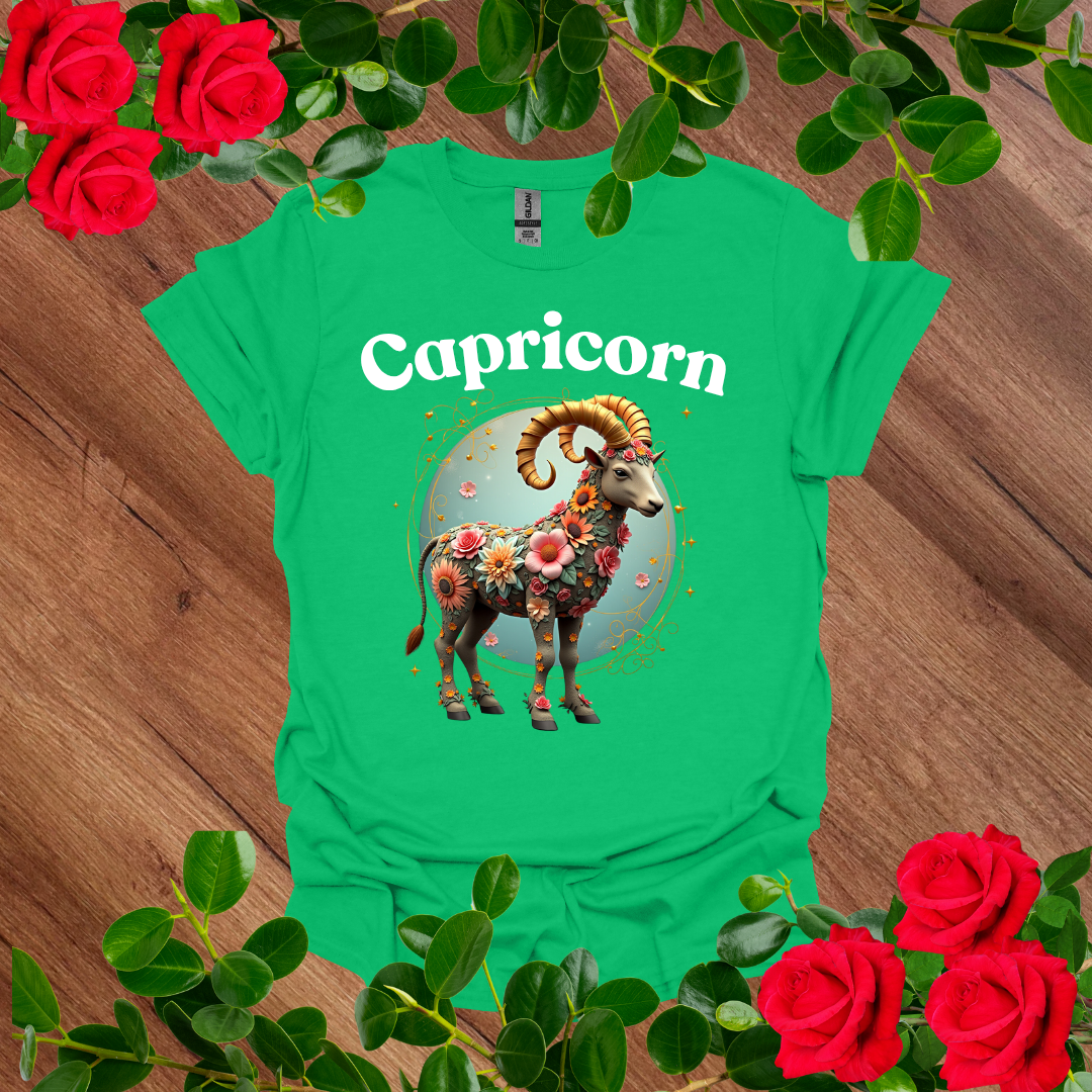 Floral Capricorn T-Shirt