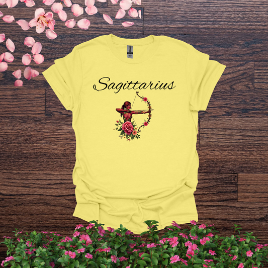 Floral Sagittarius T-Shirt