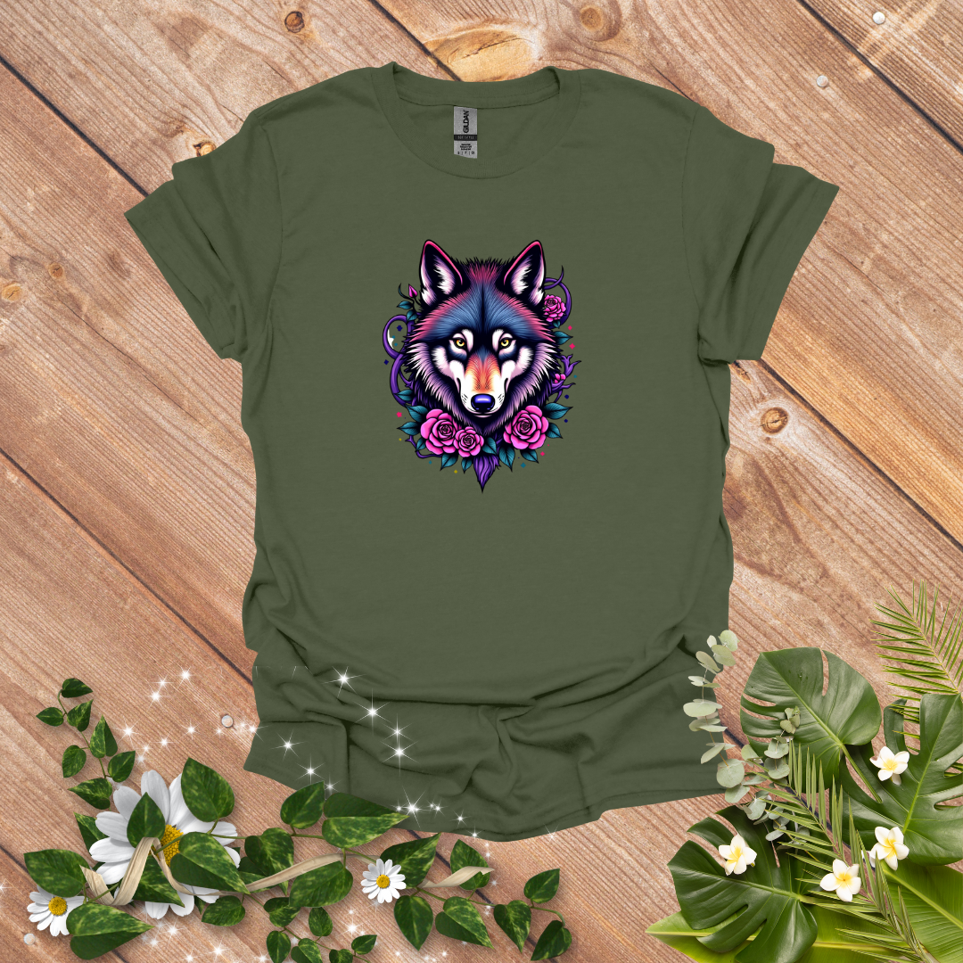 Wolf bloom T-Shirt